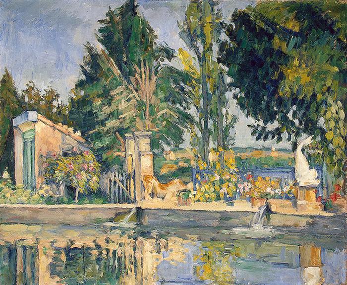 Paul Cezanne Jas de Bouffan Spain oil painting art